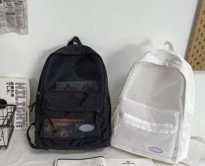 Moda unisex impermeable nylon softback mochila con cremallera cerrojo cierre de gran capacidad para viajes senderismo